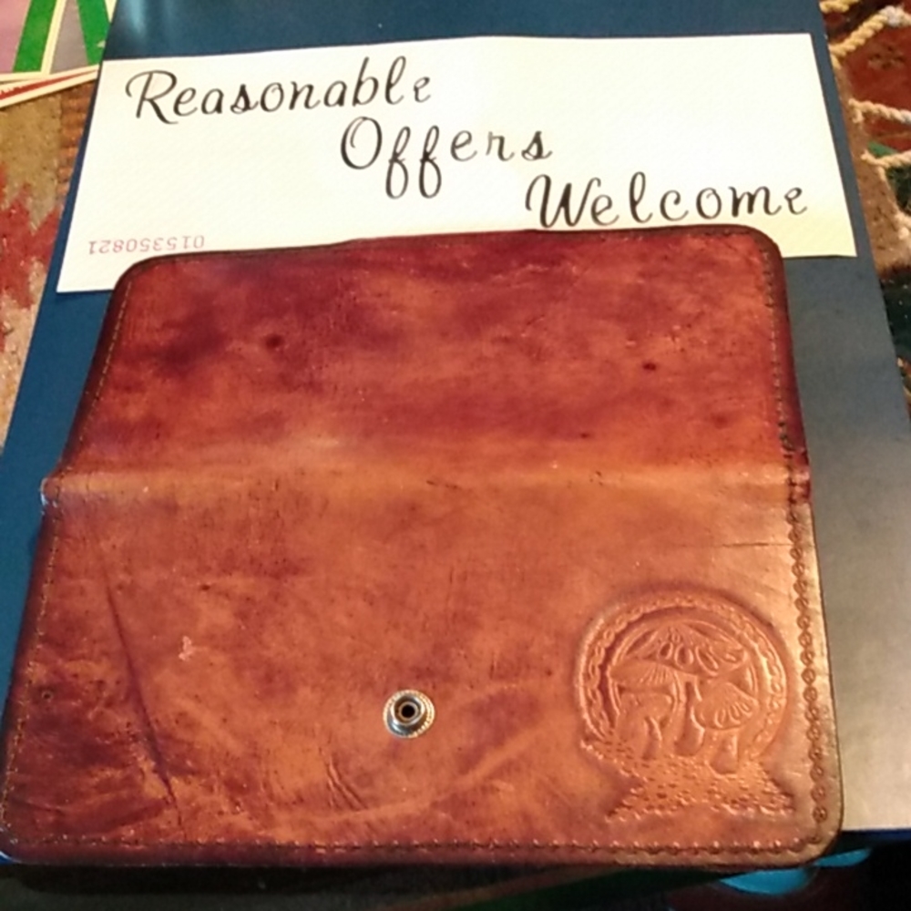 Vintage checkbook case/credit card case